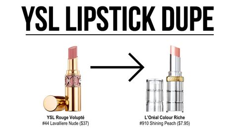 ysl 13 lipstick dupe|lipstick dupes.